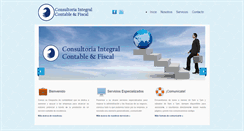 Desktop Screenshot of consultoriacontablefiscal.com