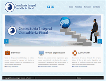 Tablet Screenshot of consultoriacontablefiscal.com